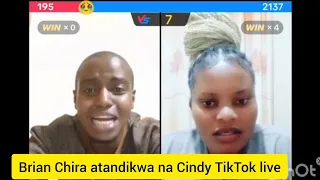 Download Brian Chira beaten by Cindy on a TikTok live match. See his reaction MP3