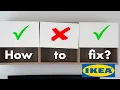 How to assemble and adjust IKEA Besta cabinet doors