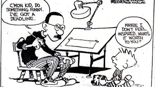 Calvin s conversation with Bill Watterson