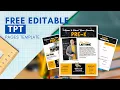 Editable TPT Newsletter Template