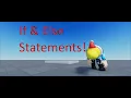 How to use If statements - Roblox studio Easy scripting tutorial