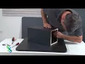 How to Assemble 3 Tier Square Table - item 9833