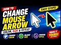 How to Change Mouse Cursor Color Size Style in Windows