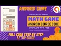 Free 3D Math Game Android Studio Source Code Admob Banner Interstitial Ads Earn 300 Per Month
