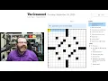 Learning Crossword Week 69 NYT Crossword Thursday Sept 18th 2025