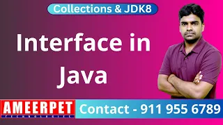 Interface In Java JDK8 Features By Srinivas Ameerpet Technologies