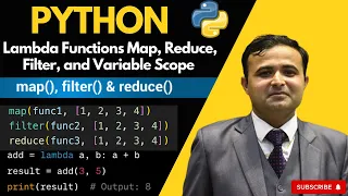 Python Lambda Functions and Built-in Functions Exploring Map Reduce Filter and Variable Scopes