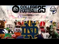 Notre Dame Dynasty Ep 1 Roster Breakdown Depth Chart Analysis College Football 25