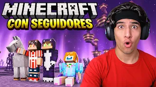 MINECRAFT🔴SURVIVAL🔴CON SEGUIDORES🔴