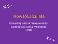 How to Convert Between Centimeters CM and Millimeters MM
