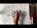 50 cm kitna hota hai Hindi