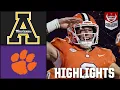 Appalachian State Mountaineers vs Clemson Tigers Full Game Highlights ESPN College Football