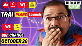 TRAI Mandate Plans Launch, Jio FREE Offer, Airtel New Plan Offer, TRAI New Rule | Telco News Sunday