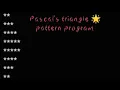Pascal s right triangle star pattern program Java