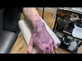 LIVE TATTOO LION HAND