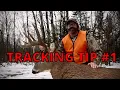 snow tracking tip What to do next after you bump the buck you are tracking