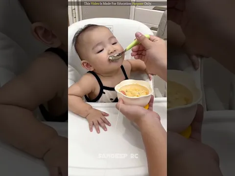 Amazing way to feed Babu
