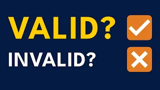 Master Valid vs Invalid Arguments Never Get Confused Again