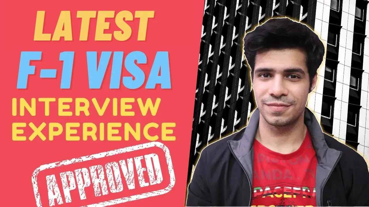 F-1 Visa interview Experience || How I cracked the F-1 Visa interview