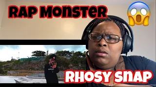 Download FIRST TIME HEARING RAP MONSTER - RHOSY SNAP|REQUESTED REACTION |#rapmonster MP3