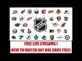 FREE NHL Streams - How to watch any hockey game for free in 2025