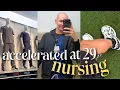day in the life 29 years old accelerated nursing student working as a PCT in chicago