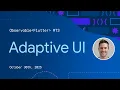 Adaptive UIs in Flutter Observable Flutter