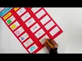 2D Shapes tlm Area and perimeter chart Math project for class 6 7