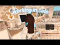 working in my NEW bloxburg cafe Roblox Bloxburg