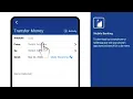 Mobile banking app Transfers