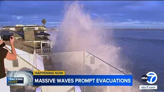 Residents along Long Beach Peninsula told to evacuate as community is slammed by intense waves