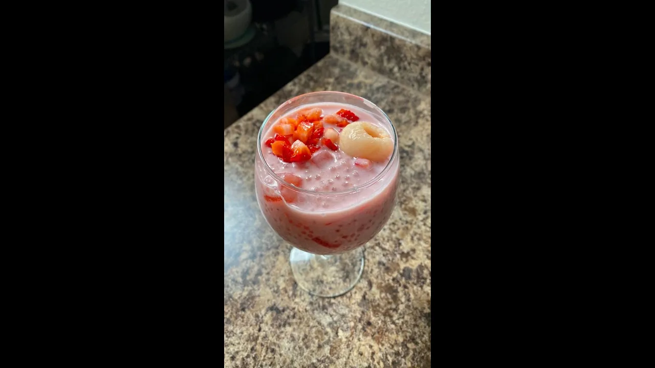 Strawberry Sago