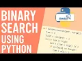 Binary Search Algorithm Lower Bound in Sorted Array PamTen