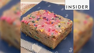 You need to taste Buttercream Bakery s magical unicorn blondie bars