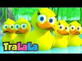 Download Lagu 🦆 Rățuștele mele pe apă s-au dus 🎶 Oac, oac, diri-diri-dam - MIX TOP TraLaLa | Cântece pentru Copii