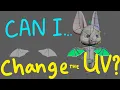 Maya tutorial how to change the UV of a mesh AFTER rigging