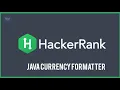 Hacker Rank Solutions Currency Formatter Java