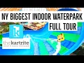 Kartrite WaterPark FULL TOUR New York s BIGGEST Indoor WaterPark