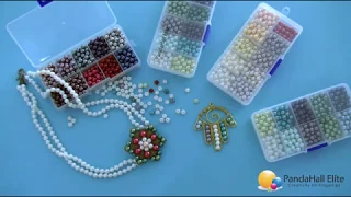 PandaHall Elite Mixed Color 6mm Pearl Beads Craft Ideas