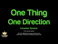 One Direction - One Thing (Karaoke Version)