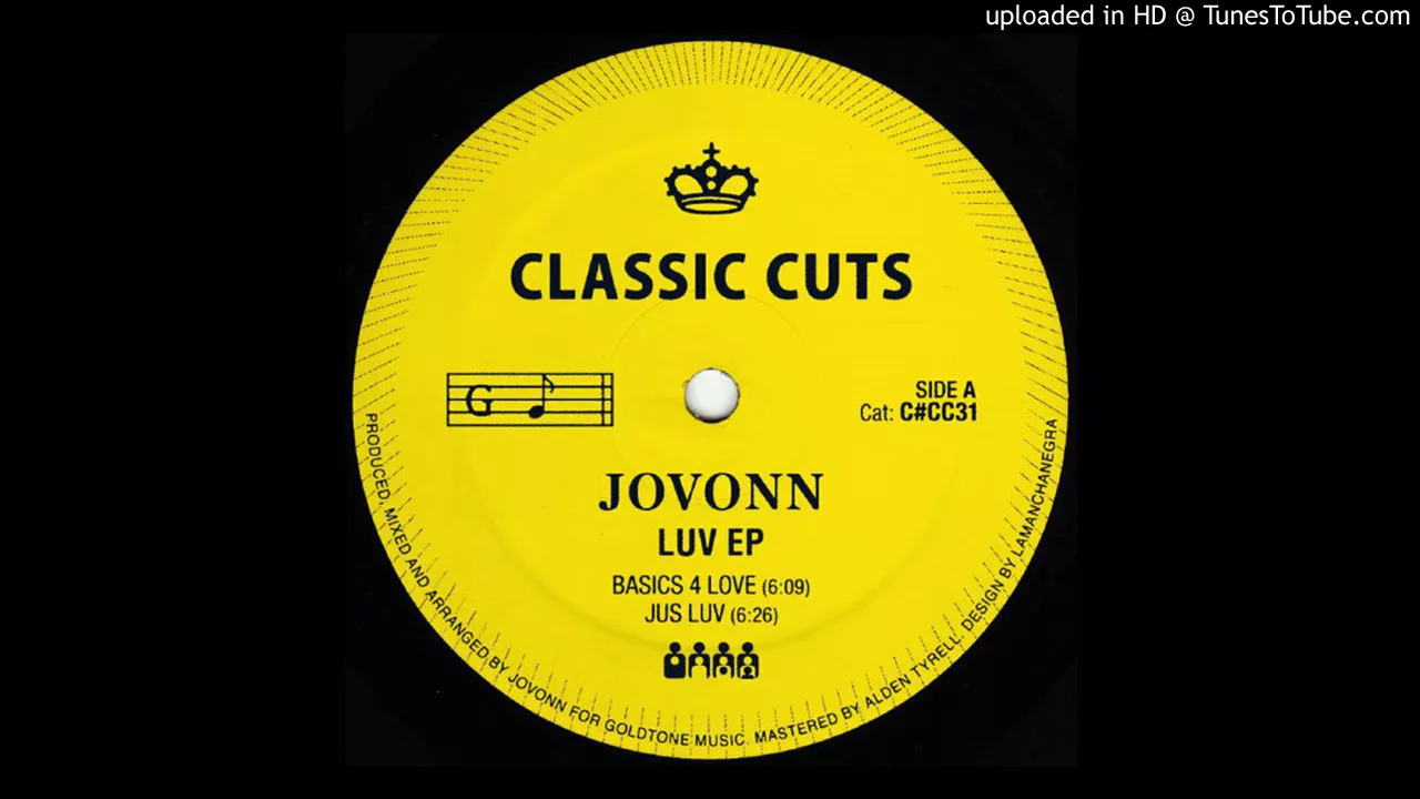 Jovonn - Basics 4 Love (Clone Classic Cuts - CCC031)