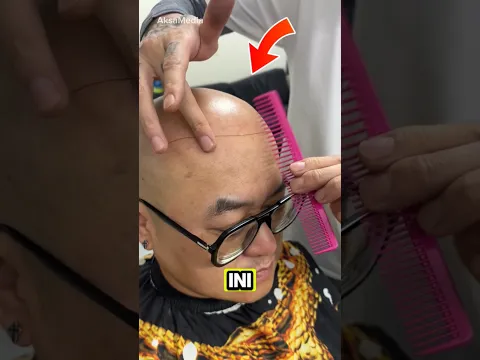 Upin ipin dateng ke barber mahal rawat 1 rambutnya