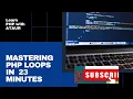 php loops loops in php php tutorial for Hindi playlist