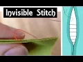 Download Lagu How to Sew: The Invisible Seam Stitch | Hand Sewing Tutorial for Beginners | Ladder/Slip Stitch