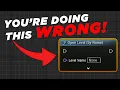 How to ACTUALLY Load Levels in Unreal and Make Loading Screens