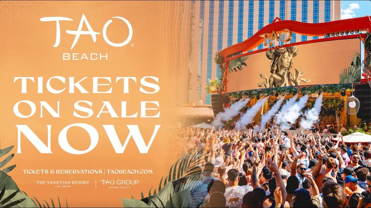 Tao Group Hospitality — TAO Beach — Tickets On Sale Now (YouTube video ad)