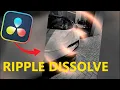 How to create Viral Ripple Dissolve Effect DaVinci Resolve Tutorial Free Preset