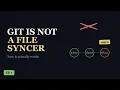 How Git Actually Works It s Not a File Syncer