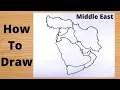 How to Draw Correct Map of Middle East Continent