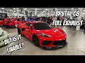 The best sounding C8 Corvette exhaust 2M Fab Headers Cats and CBE